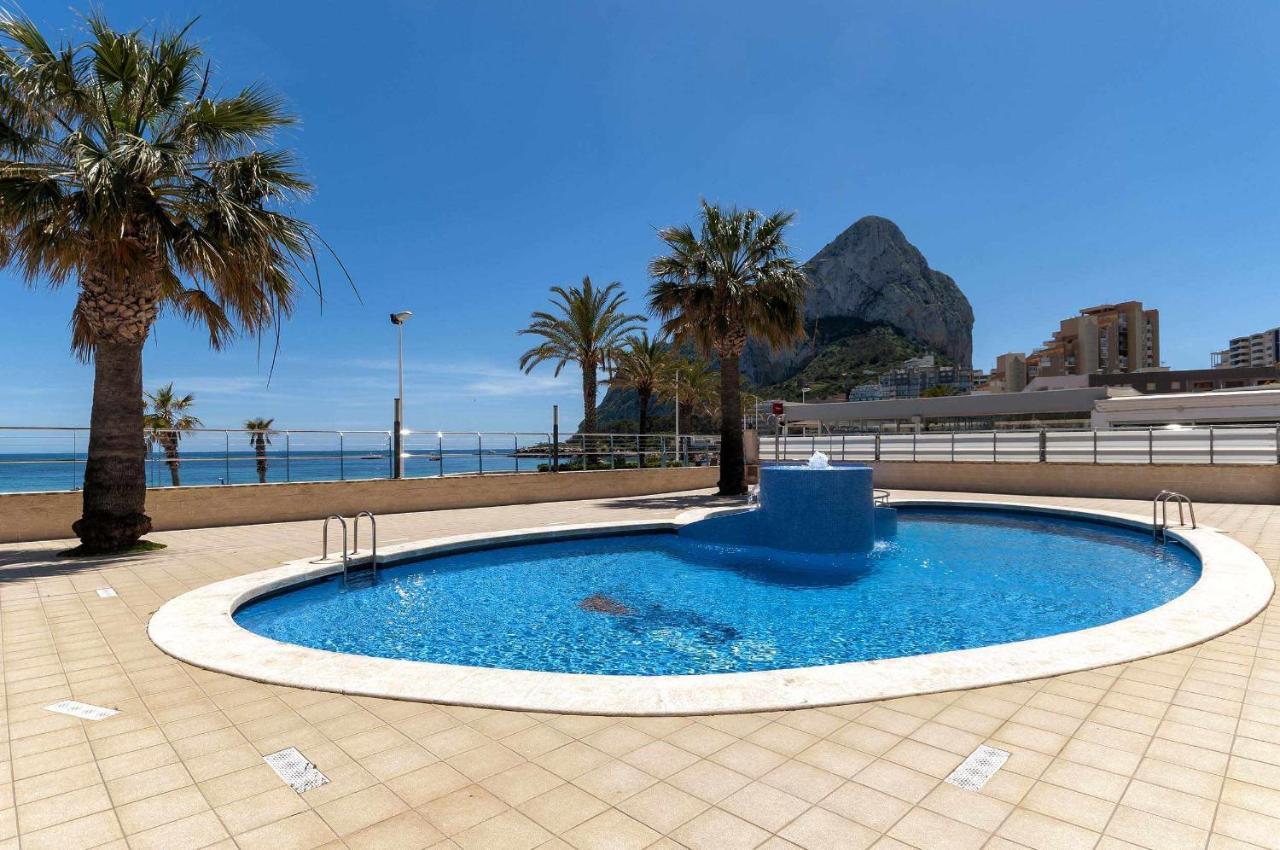 Nuevo Mexico Playa Vistas Al Mar 3 Habitaciones Piscina Y Garaje Calpe Eksteriør billede