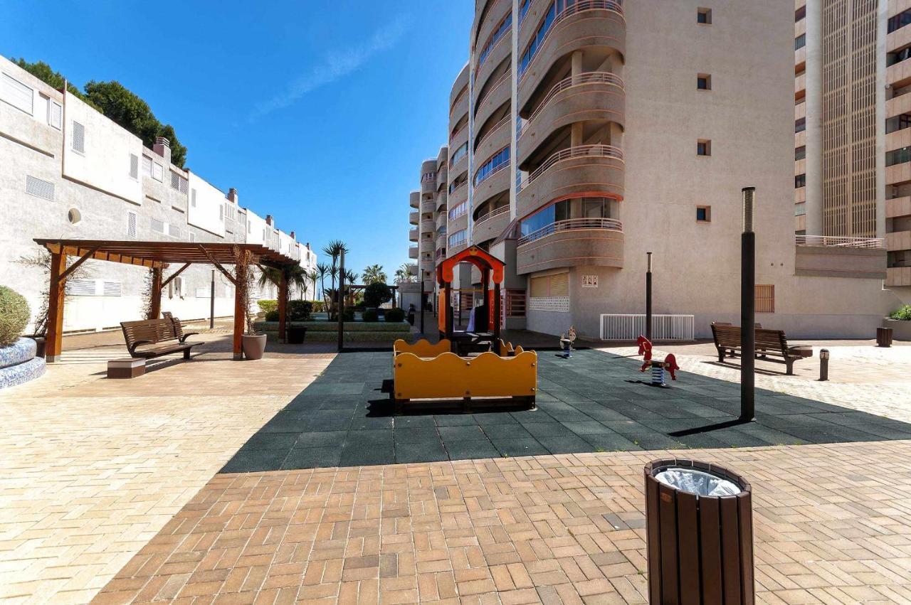 Nuevo Mexico Playa Vistas Al Mar 3 Habitaciones Piscina Y Garaje Calpe Eksteriør billede